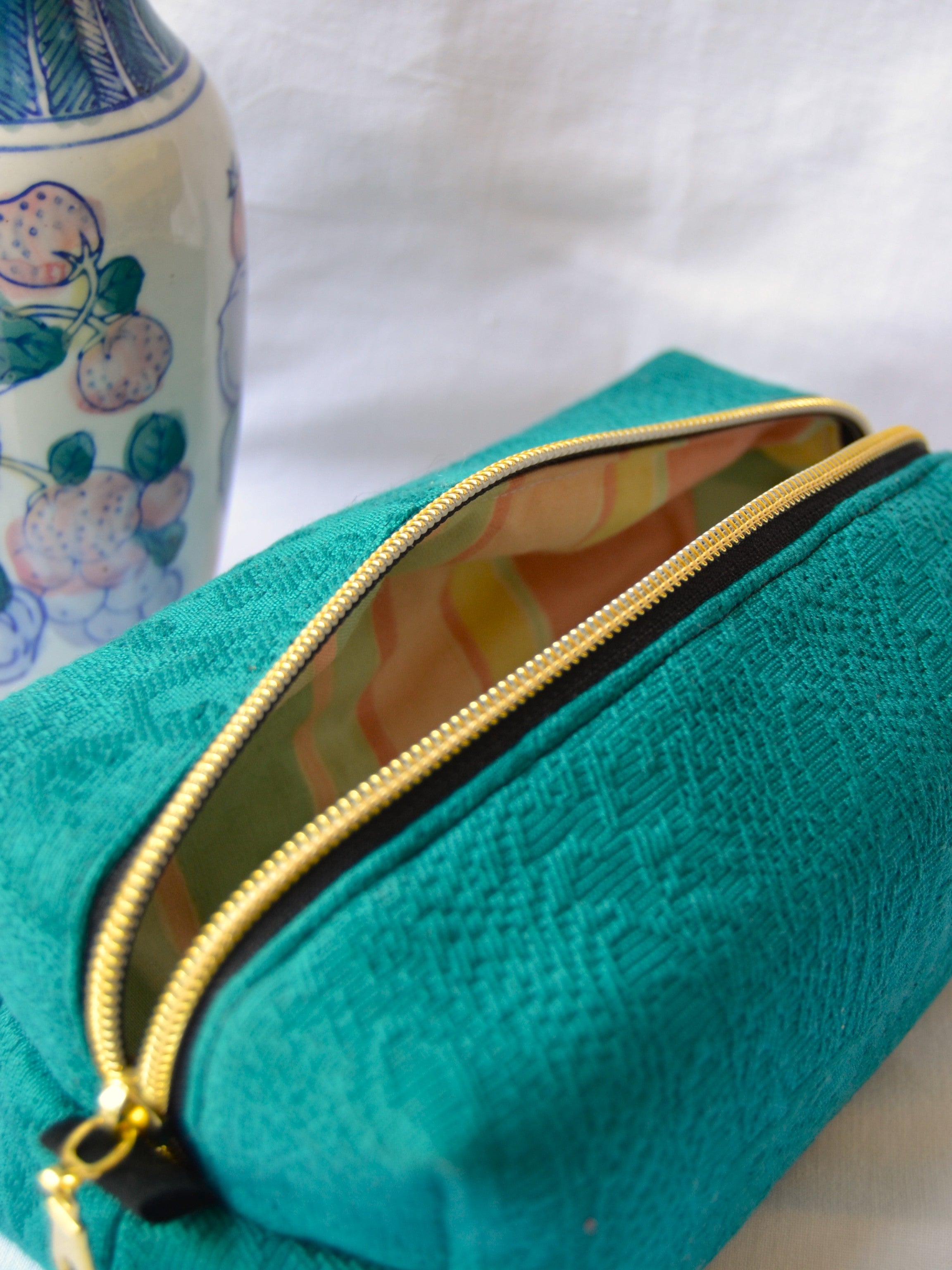 Astuccio Trousse - Verde Ottanio