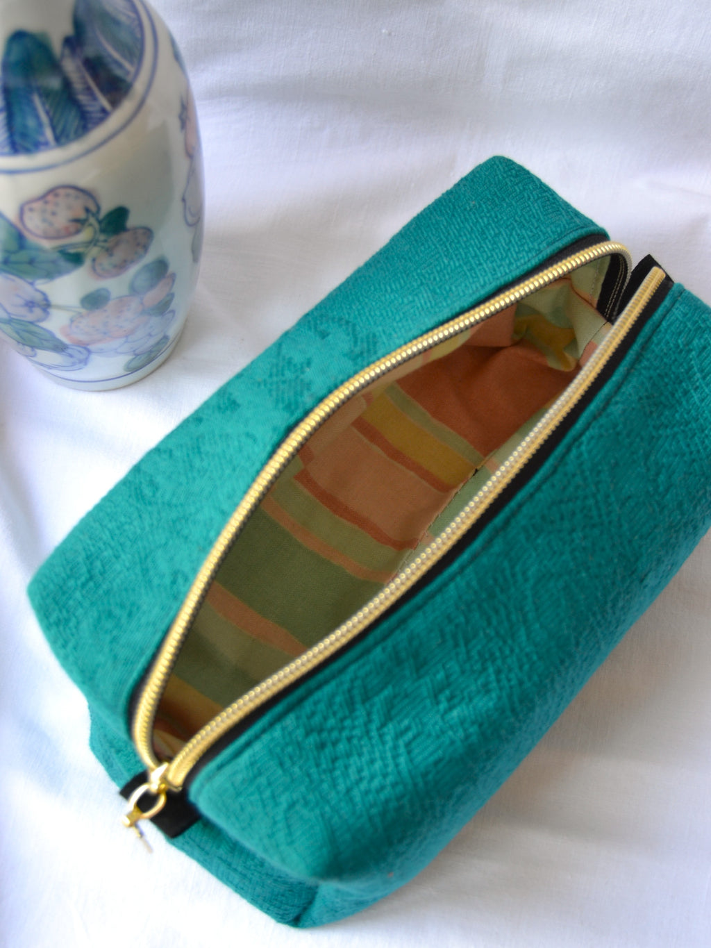 Astuccio Trousse - Verde Ottanio