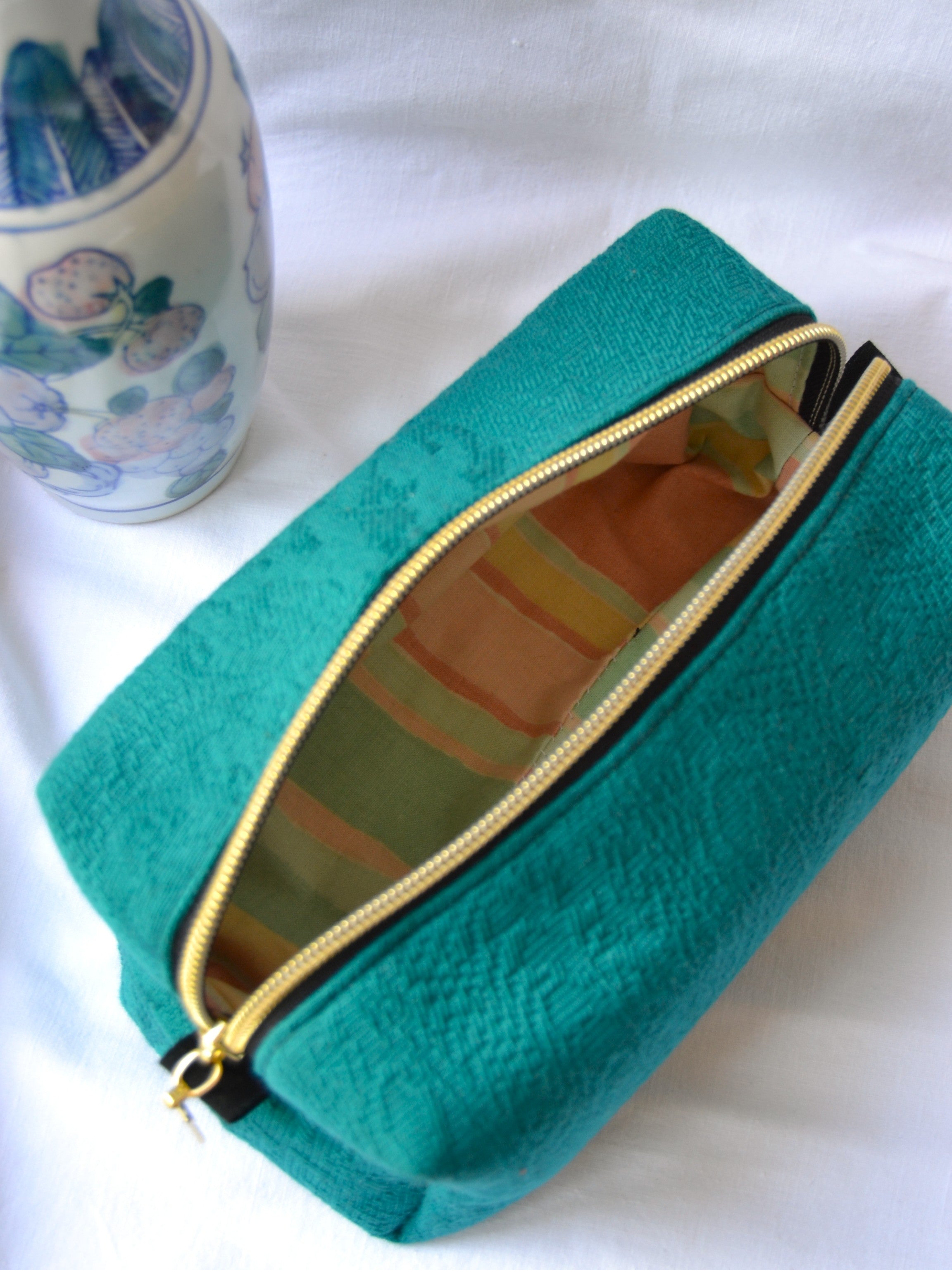 Astuccio Trousse - Verde Ottanio
